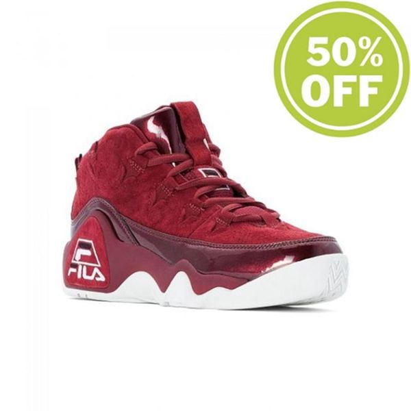 Fila 95 Wmn Marsala Mid-Cut Women's Sneakers - Crimson,NZ 875-26845